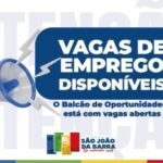 Balcão de Oportunidades de SJB com 356 vagas de emprego