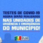 SJB altera esquema de testagem da Covid-19