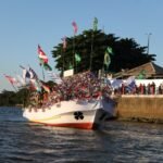 Desfile Fluvial de Canoa Ornamentada premia vencedores no Circuito Junino